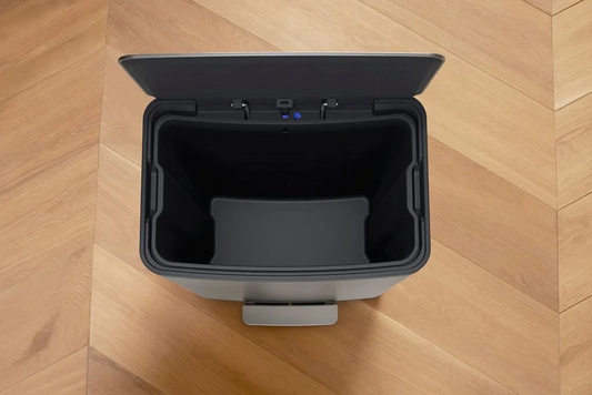 Kohler Rectangular Step Trash Can, 47 L, Stainless Steel