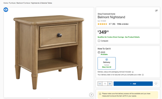 Belmont Nightstand