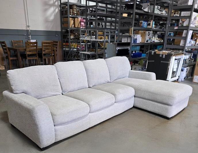 Norlander 2-Pc. Fabric Sectional with Chaise
