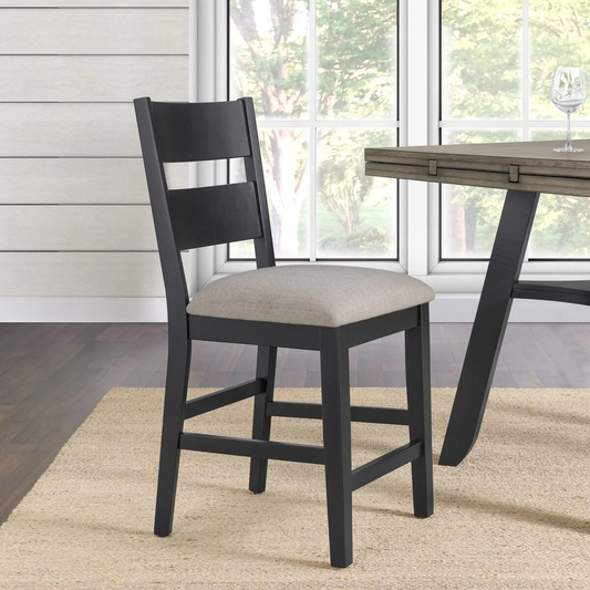 Easton Bayside - Black Counter height chair