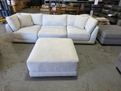 Dayna 4-piece Fabric Modular Sectional