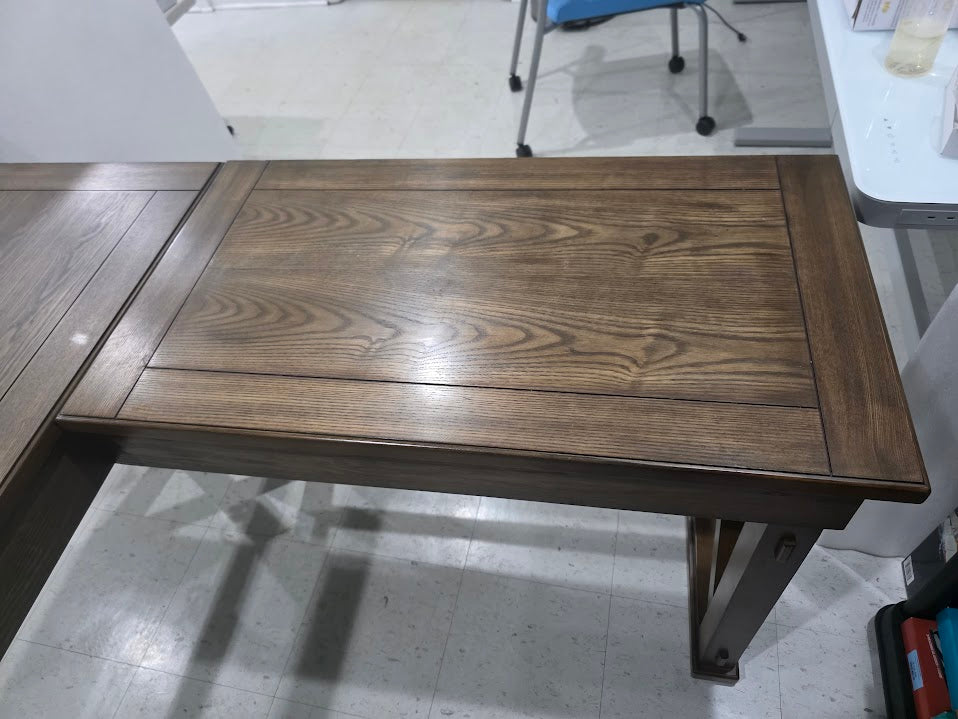 Bayside Furnishings Burke Corner Desk with Lift