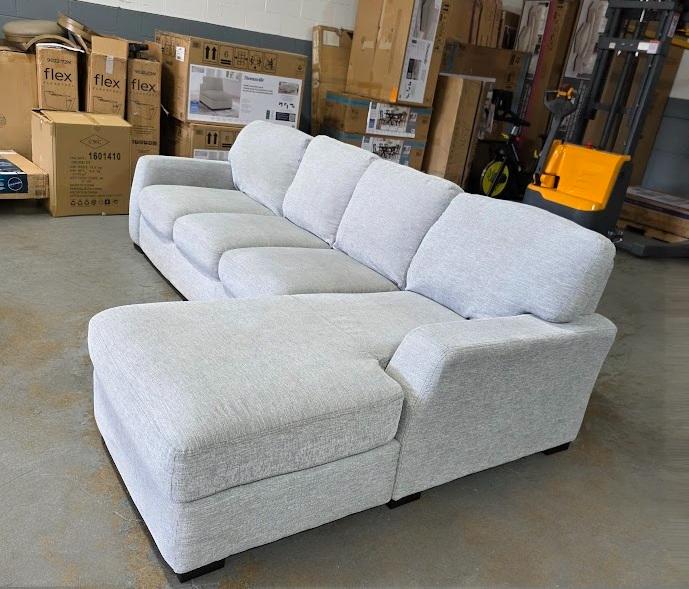 Norlander 2-Pc. Fabric Sectional with Chaise