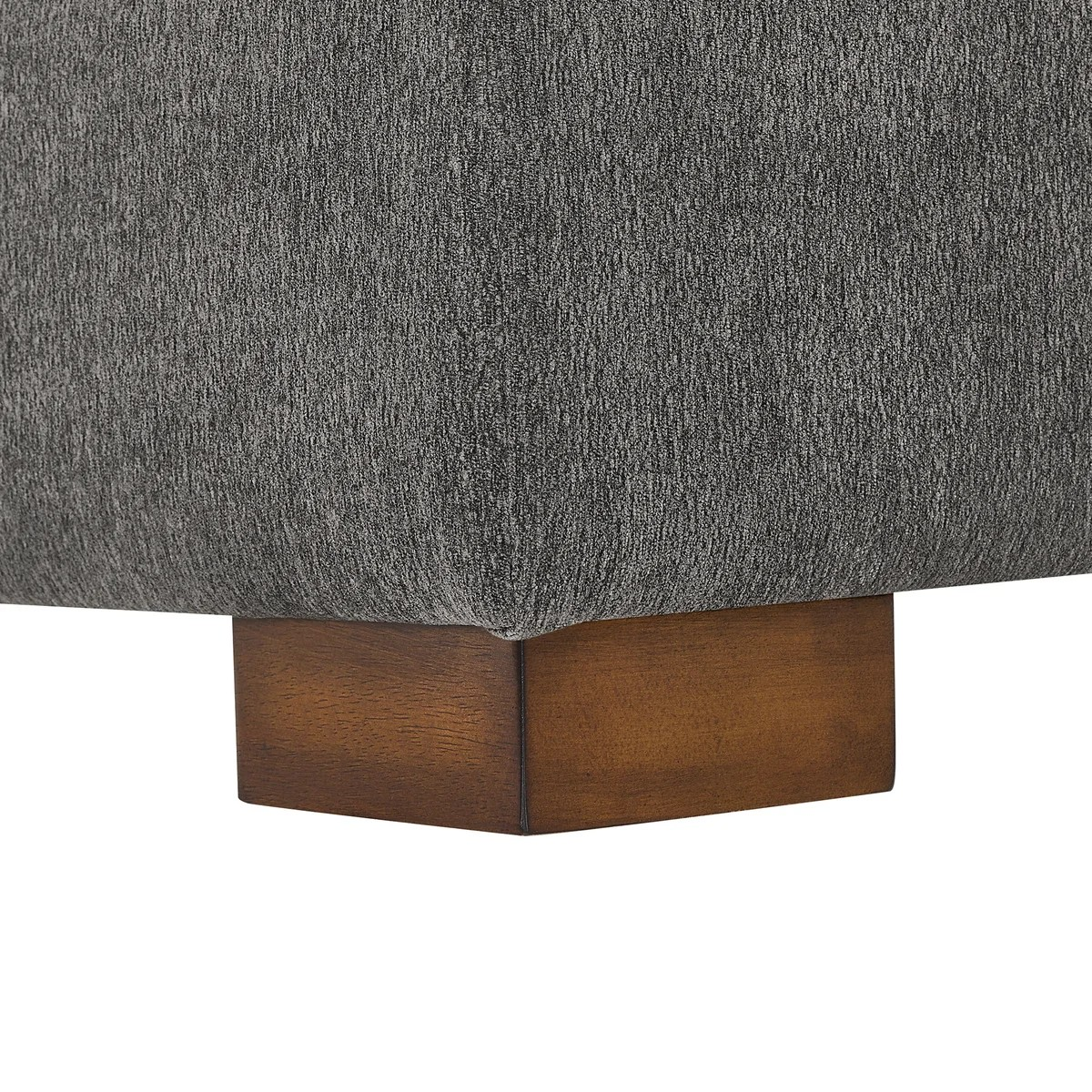 Thomasville Merran Fabric Sectional with Storage Seats and Storage Ottoman– In-Box
