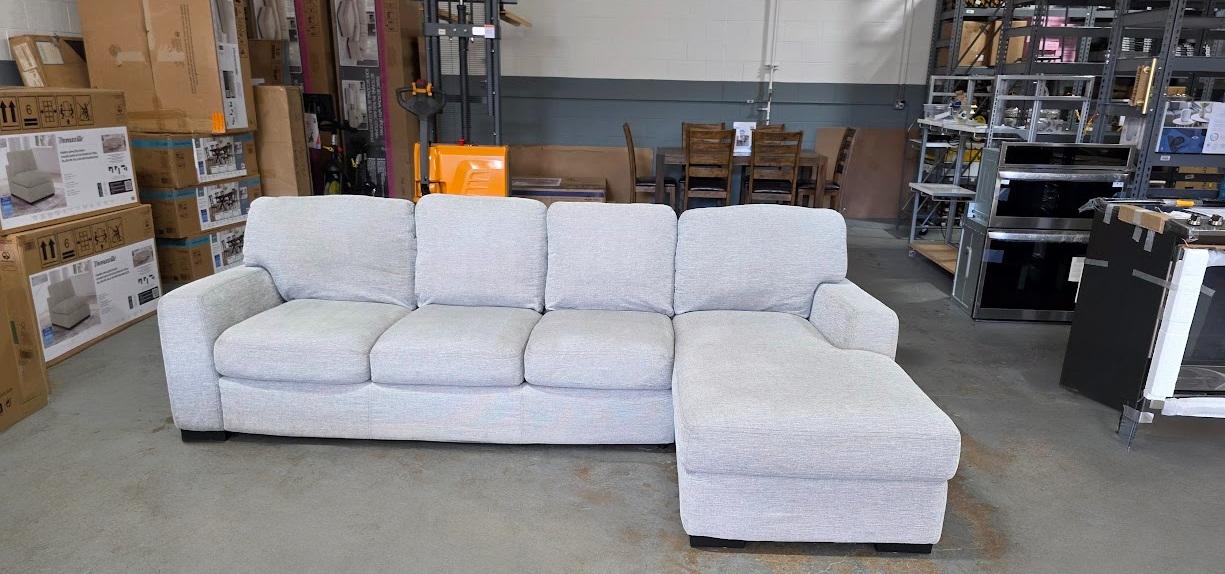 Norlander 2-Pc. Fabric Sectional with Chaise