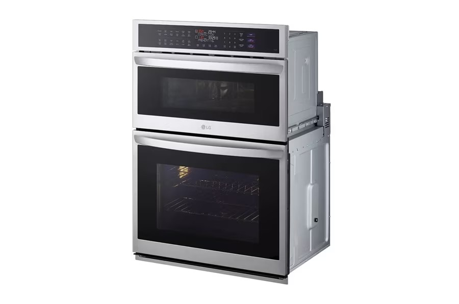 LG - WCEP6427F /00 - 1.7/4.7 cu. ft. Smart Combination Wall Oven with InstaView®, True Convection, Air Fry, and Steam Sous Vide