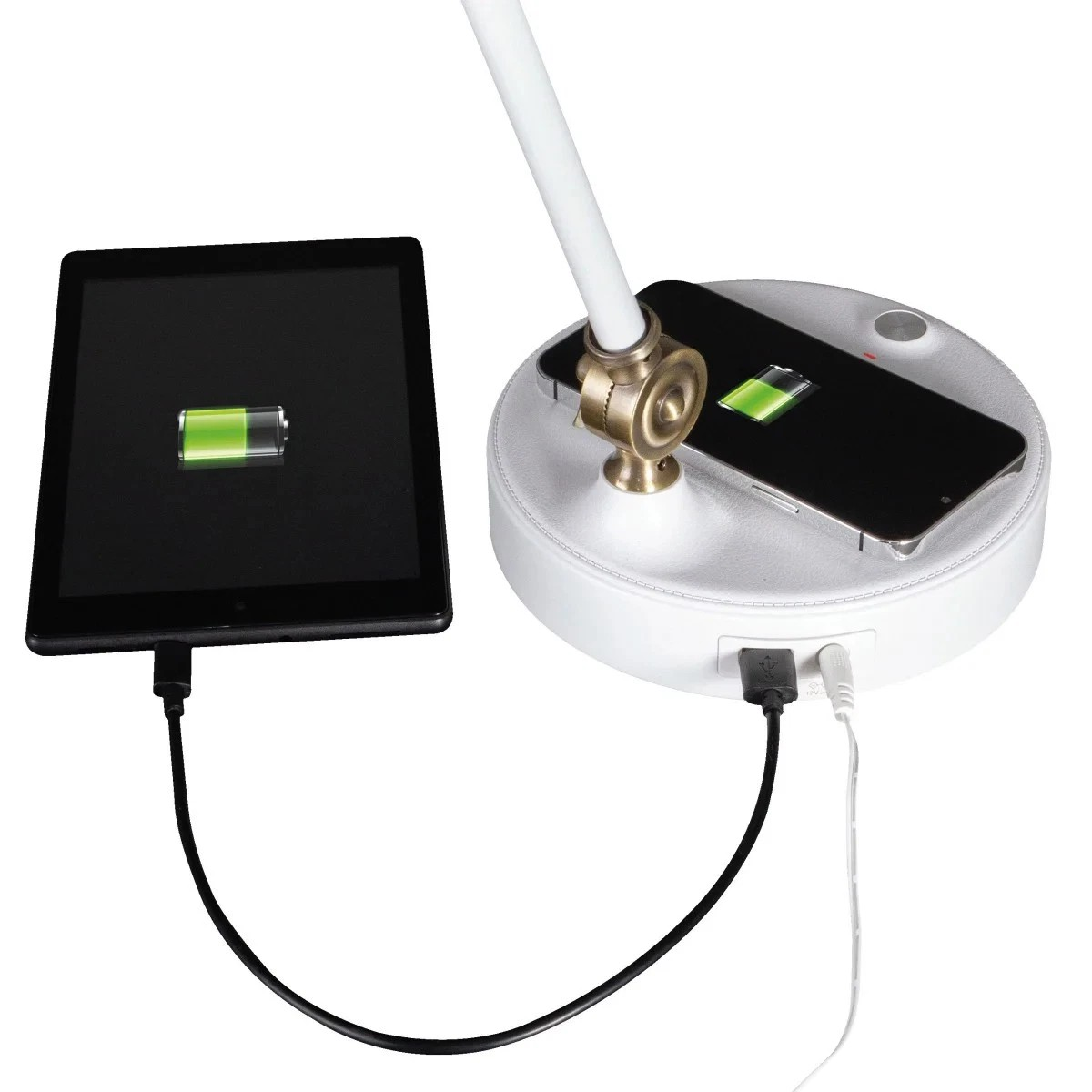 OttLite Wireless Charging LED Desk Lamp