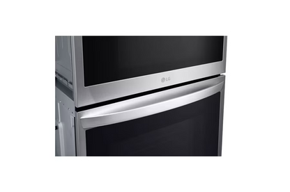 LG - WCEP6427F /00 - 1.7/4.7 cu. ft. Smart Combination Wall Oven with InstaView®, True Convection, Air Fry, and Steam Sous Vide
