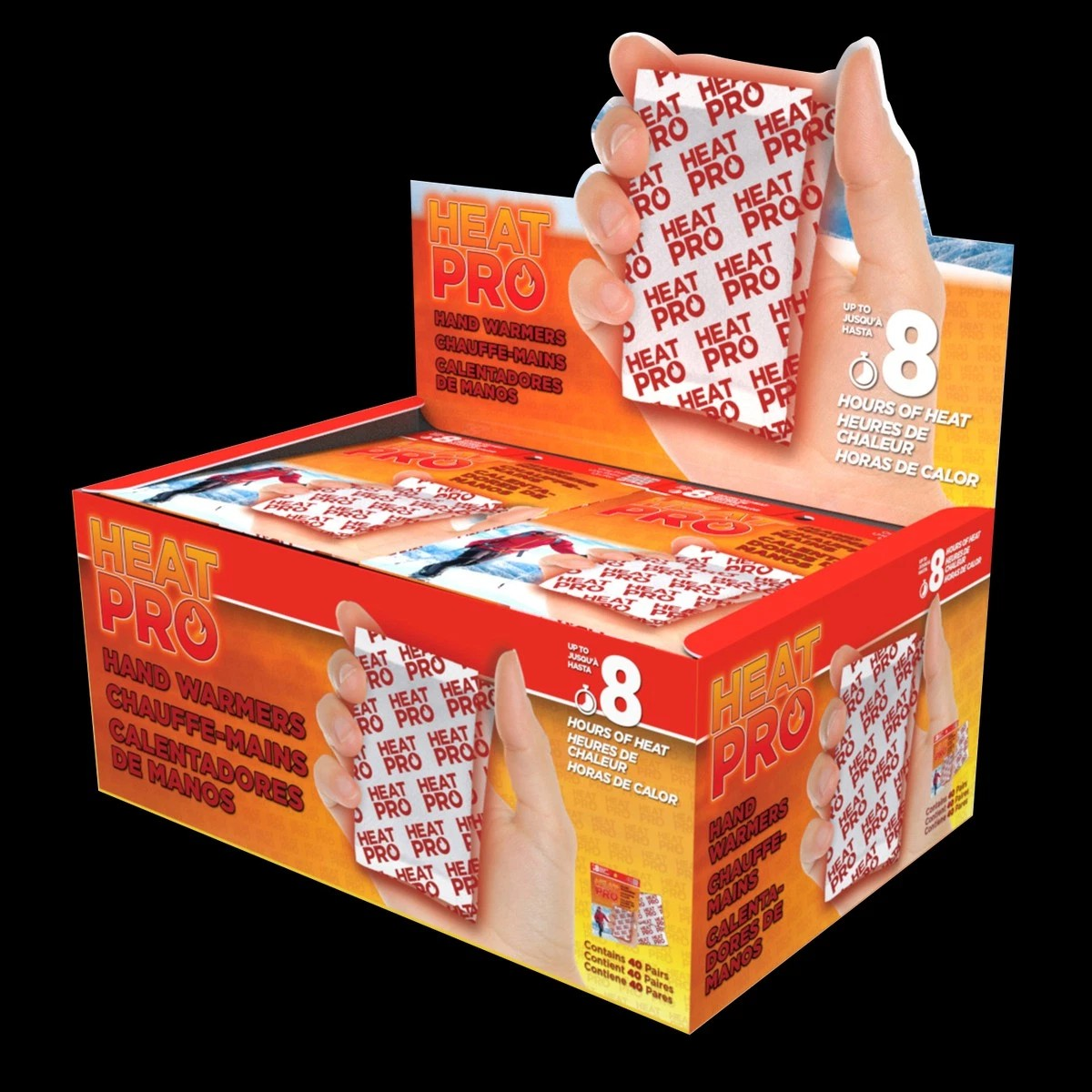 Heat Pro: Hand Warmers - 40 Pair Count [Sports & Outdoors] NEW