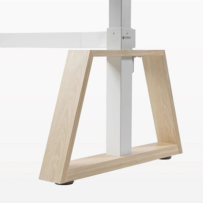 Eureka Ergonomic Ark 63” x 39” L-shaped Executive Adjustable Desk