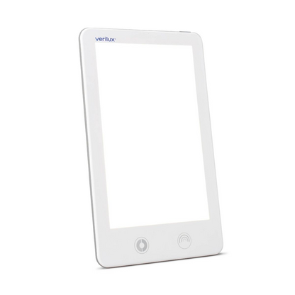 HappyLight Touch UV-Free LED Therapy Lamp 10,000 Lux White - Verilux: Seasonal Depression Relief, Wall Mountable