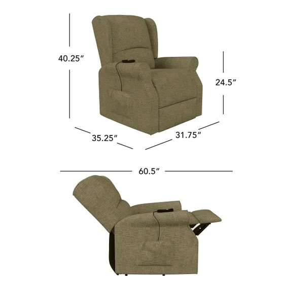 Garland Fabric Lift Recliner