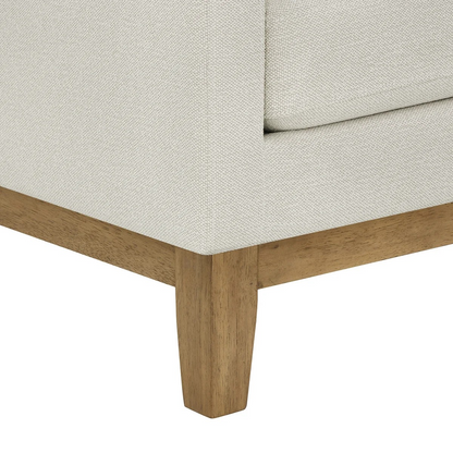 Evelynne Fabric Sectional with Ottoman – In-Box