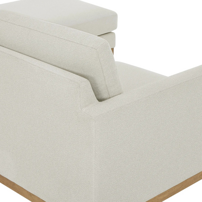 Evelynne Fabric Sectional with Ottoman – In-Box