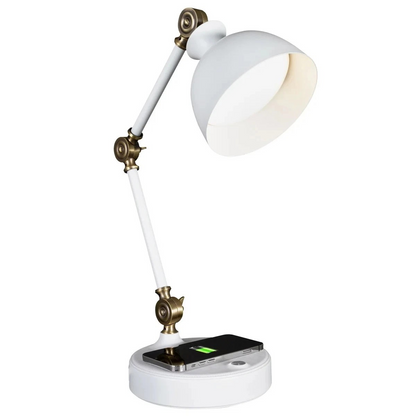 OttLite Wireless Charging LED Desk Lamp