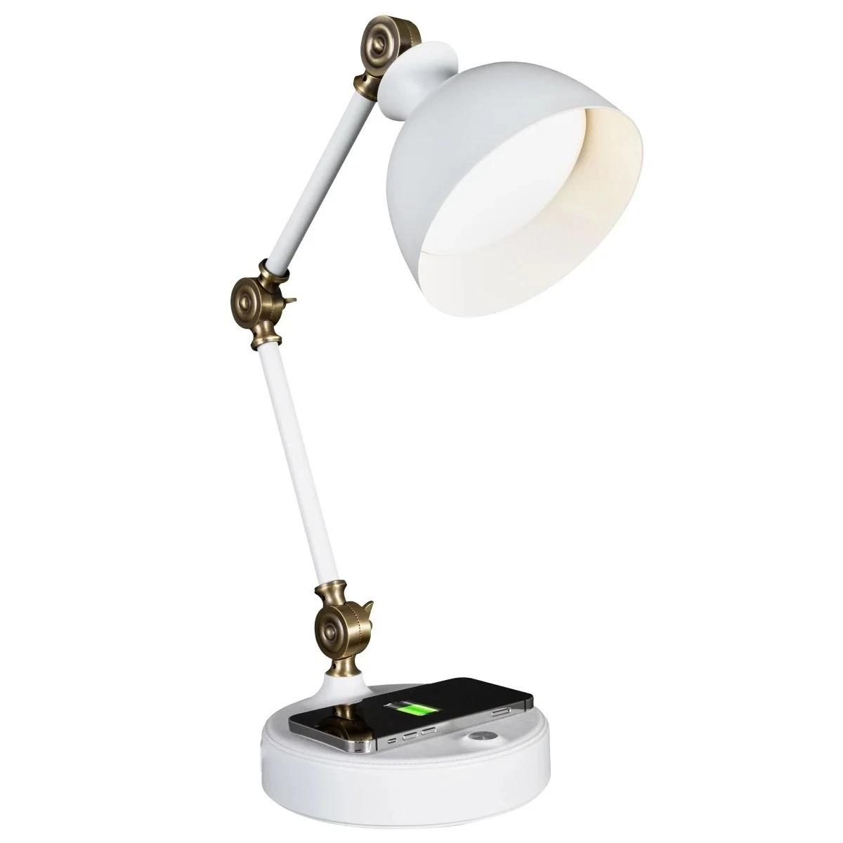 OttLite Wireless Charging LED Desk Lamp