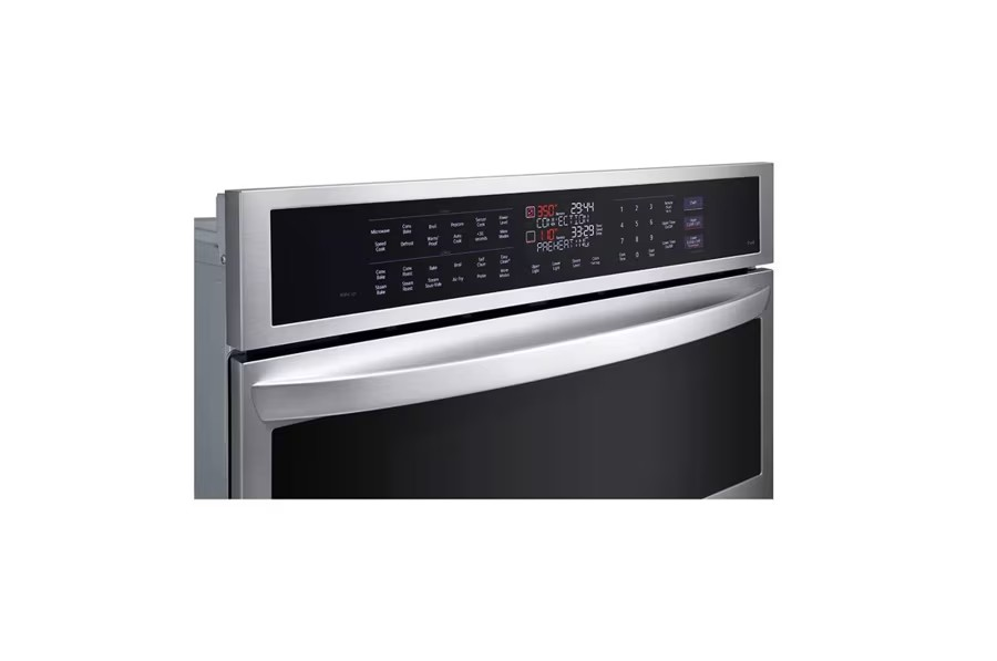 LG - WCEP6427F /00 - 1.7/4.7 cu. ft. Smart Combination Wall Oven with InstaView®, True Convection, Air Fry, and Steam Sous Vide