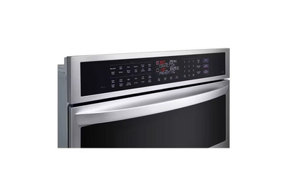 LG - WCEP6427F /00 - 1.7/4.7 cu. ft. Smart Combination Wall Oven with InstaView®, True Convection, Air Fry, and Steam Sous Vide