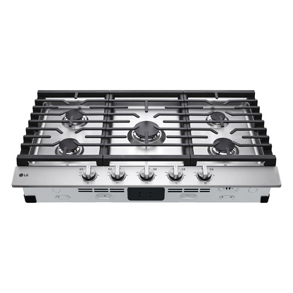 LG 36” GAS Cooktop with UltraHeat 20K BTU Burner