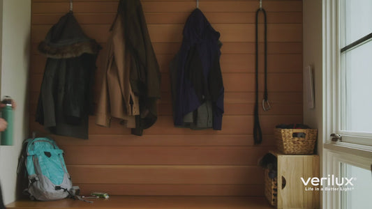 HappyLight Touch UV-Free LED Therapy Lamp 10,000 Lux White - Verilux: Seasonal Depression Relief, Wall Mountable