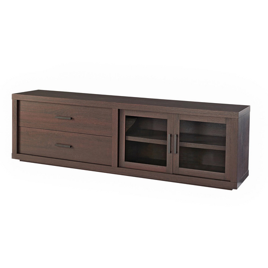 Espresso TV Stand-Better Homes and Gardens Steele TV Entertainment Center