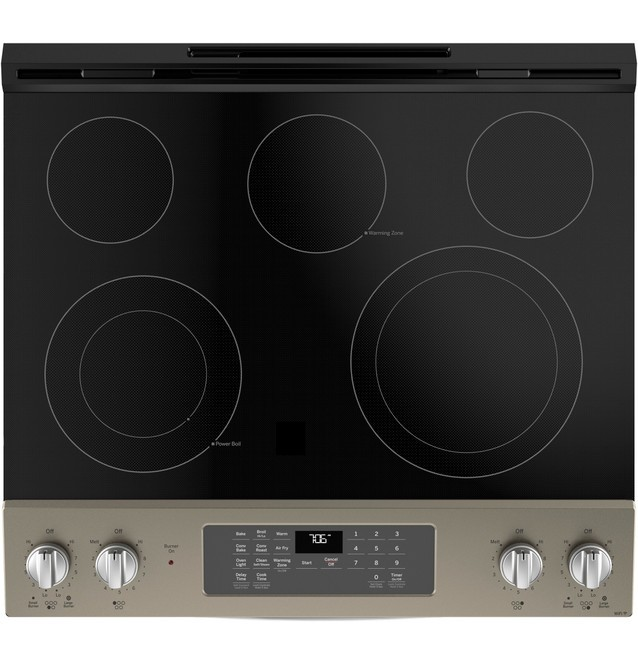GE® 30" Slide-In Electric Convection Range with No Preheat Air Fry