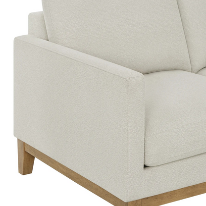 Evelynne Fabric Sectional with Ottoman – In-Box