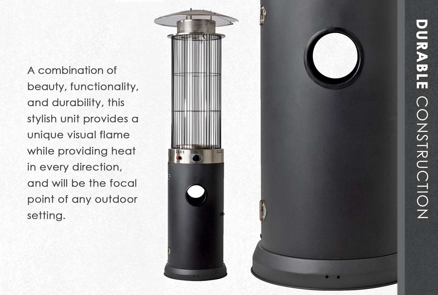 Fire Sense Spiral Flame Patio Heater