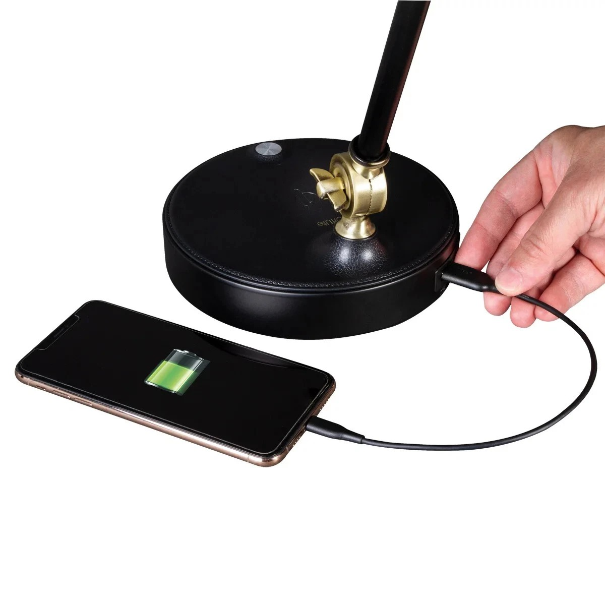 OttLite Wireless Charging LED Desk Lamp